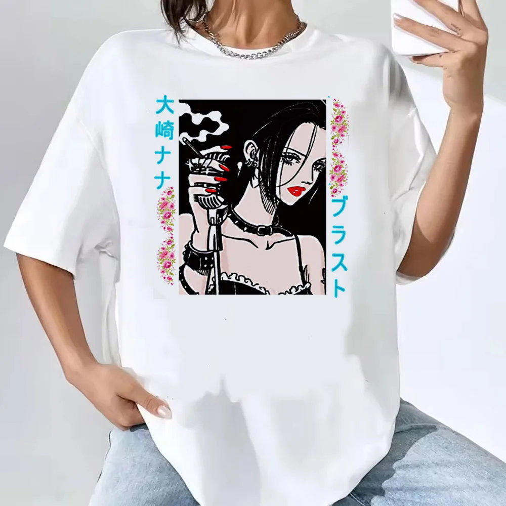 Рубашка Black Stones Nana Osaki женская в стиле хип-хоп аниме корейская одежда винтажная