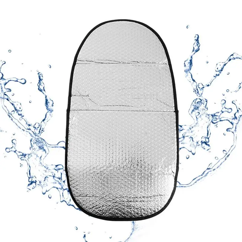 

Electric Car Seat Sun Cover Scooter Seat Cover Cool Riding Scooter Electric Car Seat Case Waterproof Aluminum Film Reflective