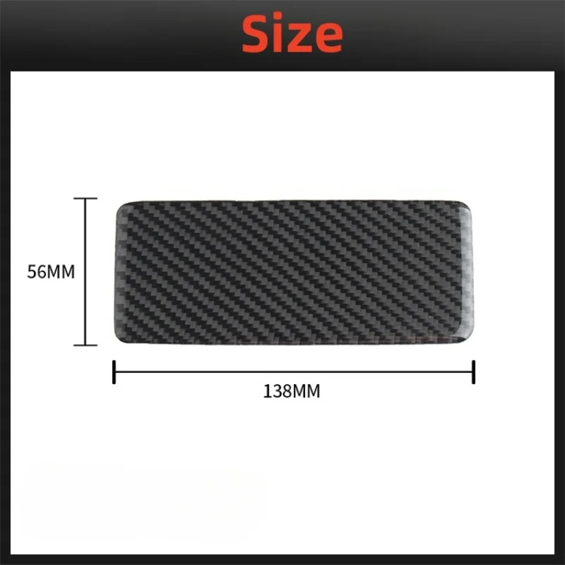 Для Infiniti Q50 2014-2020 задняя панель из углеродного волокна отделочная наклейка