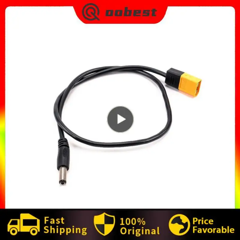 

Adapter Cable Easy To Use Xt60 Male Bullet Connector Wide Compatibility High Quality Dc Dc5525 Power Cord Charger Extension Cord