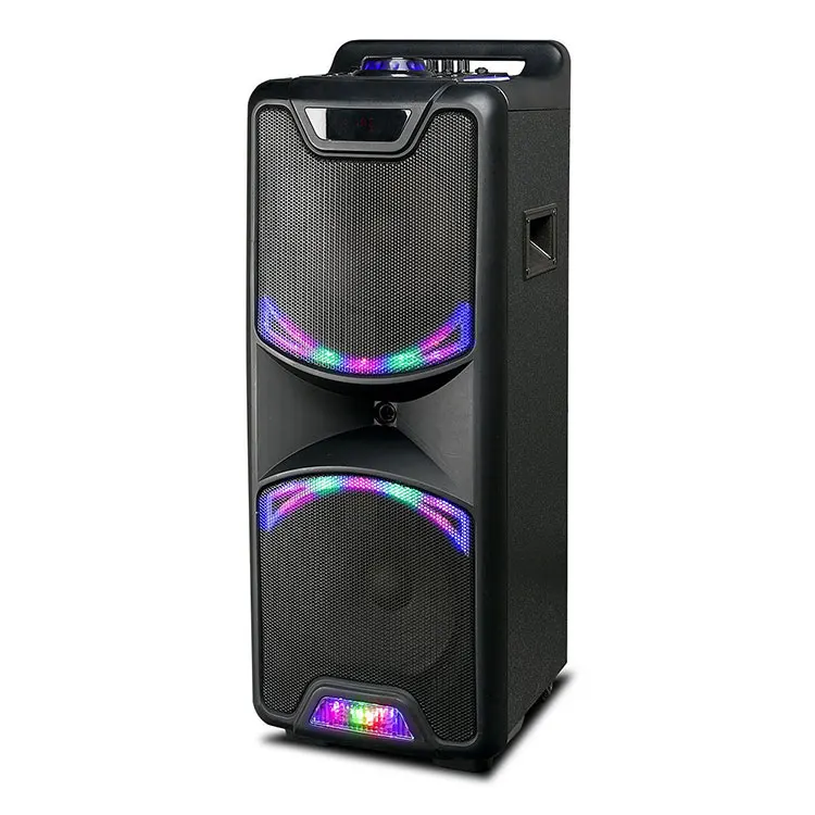 

high quality Audio Outdoor DJ Equipment Dual 10Inch Professional Powered Active Speaker Sound System