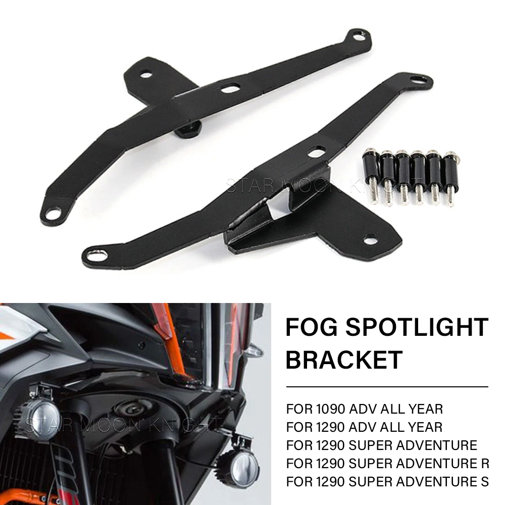 

Motorcycle Fog lamp Spotlight For 1090 1290 Adventure All Year Bracket Holder Spot Light Mount 1090 1290 Super ADV R S 16 - 2022