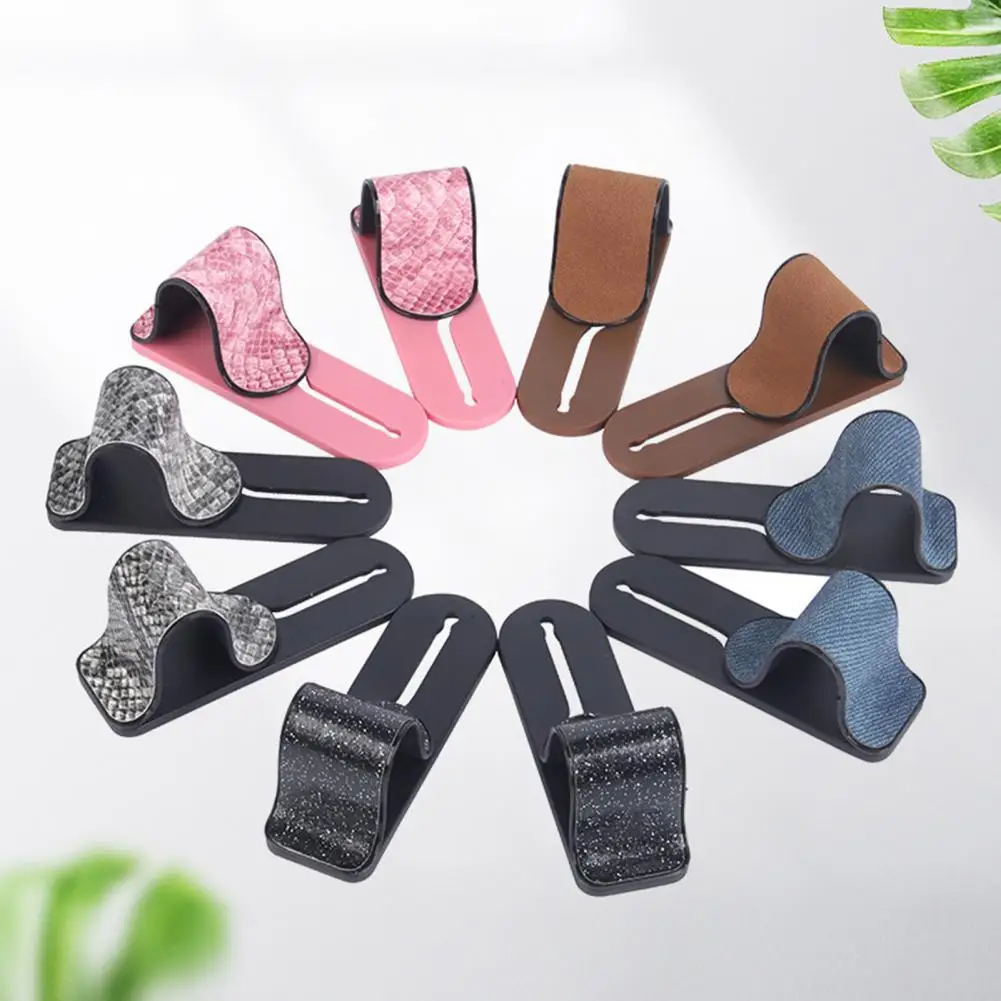 

Multifunctional Lightweight Foldable Phone Ring Buckle Push Pull Grip Stand Finger Ring Buckle for Office