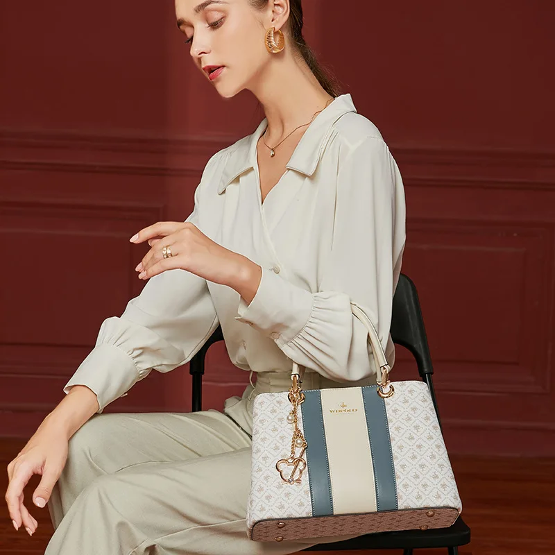 Women's Bag Fashion Designer Luxury New Handbags Tassel PU Leather Totes For Women Top-Handle Bags Casual Crossbody Shoulder Bag