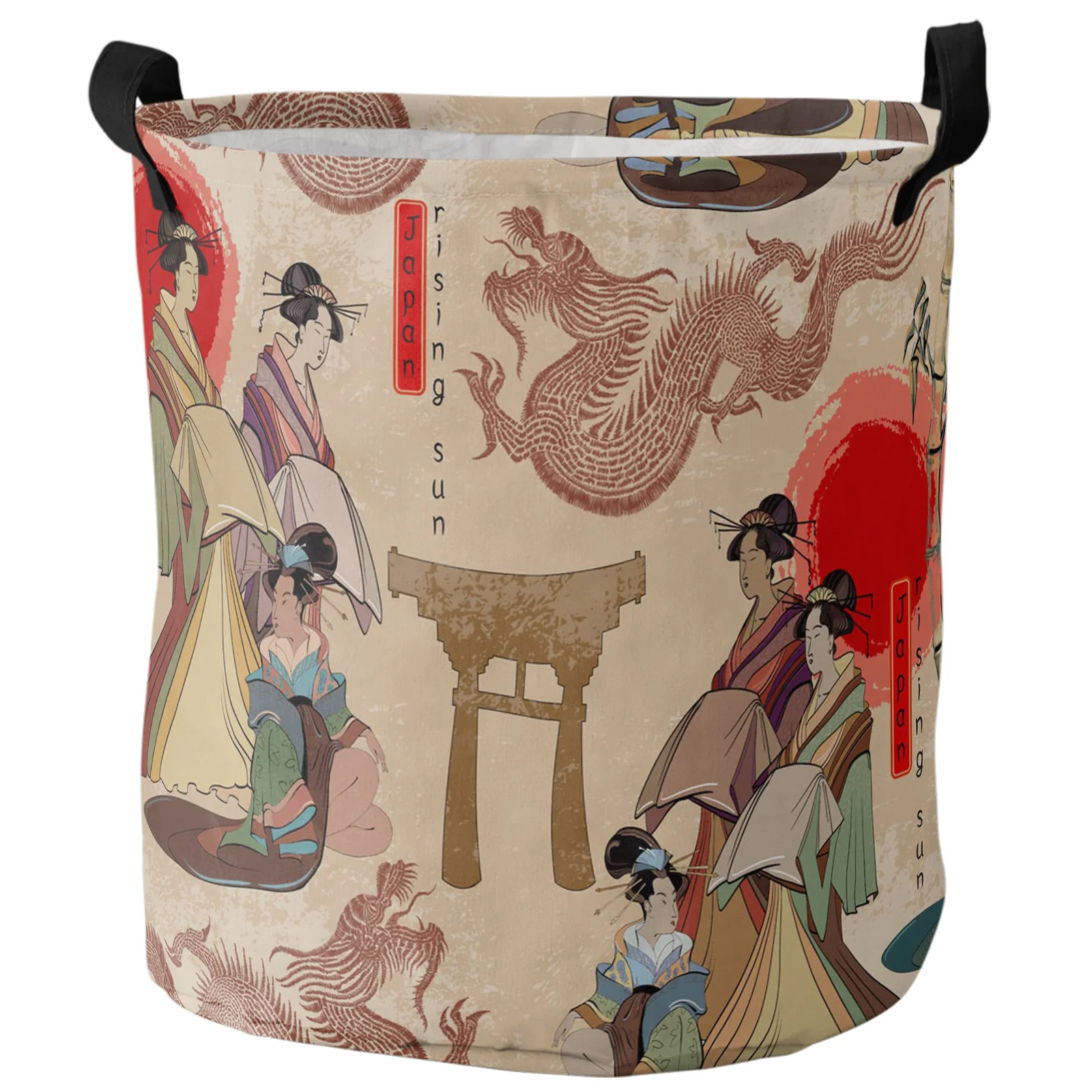 

Корзина для белья Sun Dragon Geisha, корзина для хранения игрушек, складная корзина для грязной одежды для организации