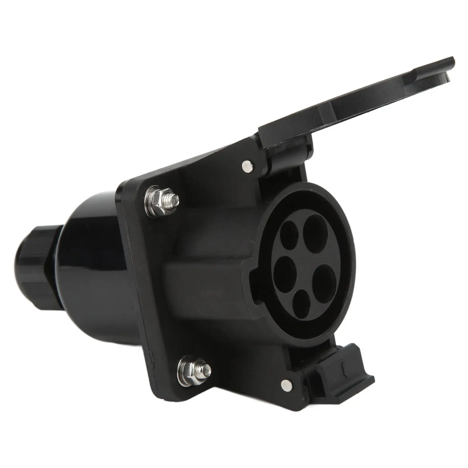 Разъем для зарядки электромобилей UL94-V-0 Огнестойкий разъем Тип 1 Однофазный 240 В