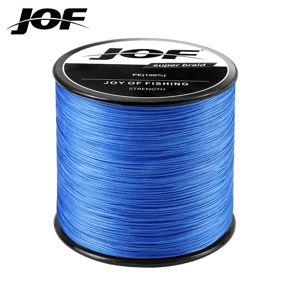 

JOF Fishing Line 8 Braided 500M Goods 8X Strand Multifilament Thread Japanese Super Strong PE Carp Wire Accessories