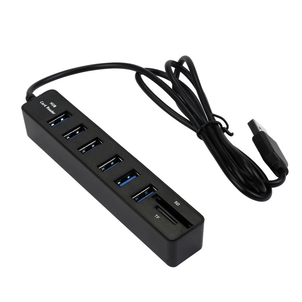 

USB-разветвитель для кабеля 2,0, 6 портов