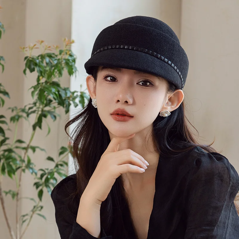 

2023 Summer New Thin Breathable Equestrian Hats Women Outdoor Sunscreen Casual Versatile Ins Sunshade Elegant French Berets