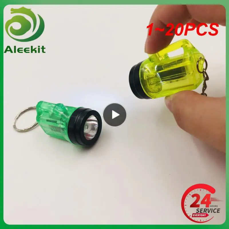 

1-20 шт., карманные фонарики для ключей