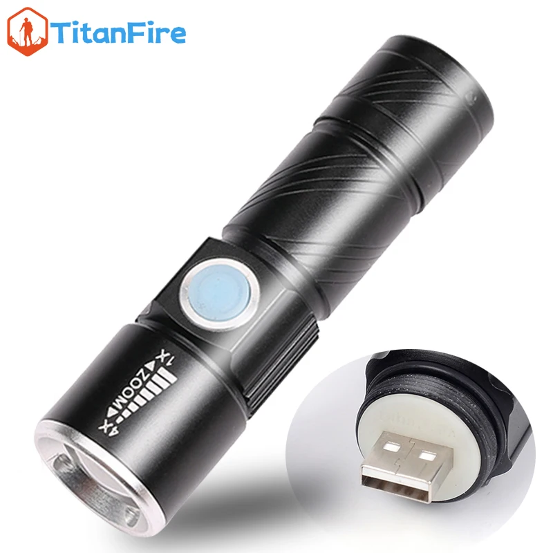 

ZK20 LED Flashlight Portable USB Powerful XP-G Q5 Rechargeable Lantern Outdoor Torch Flash Light Zoomable Lamp Built in Battery