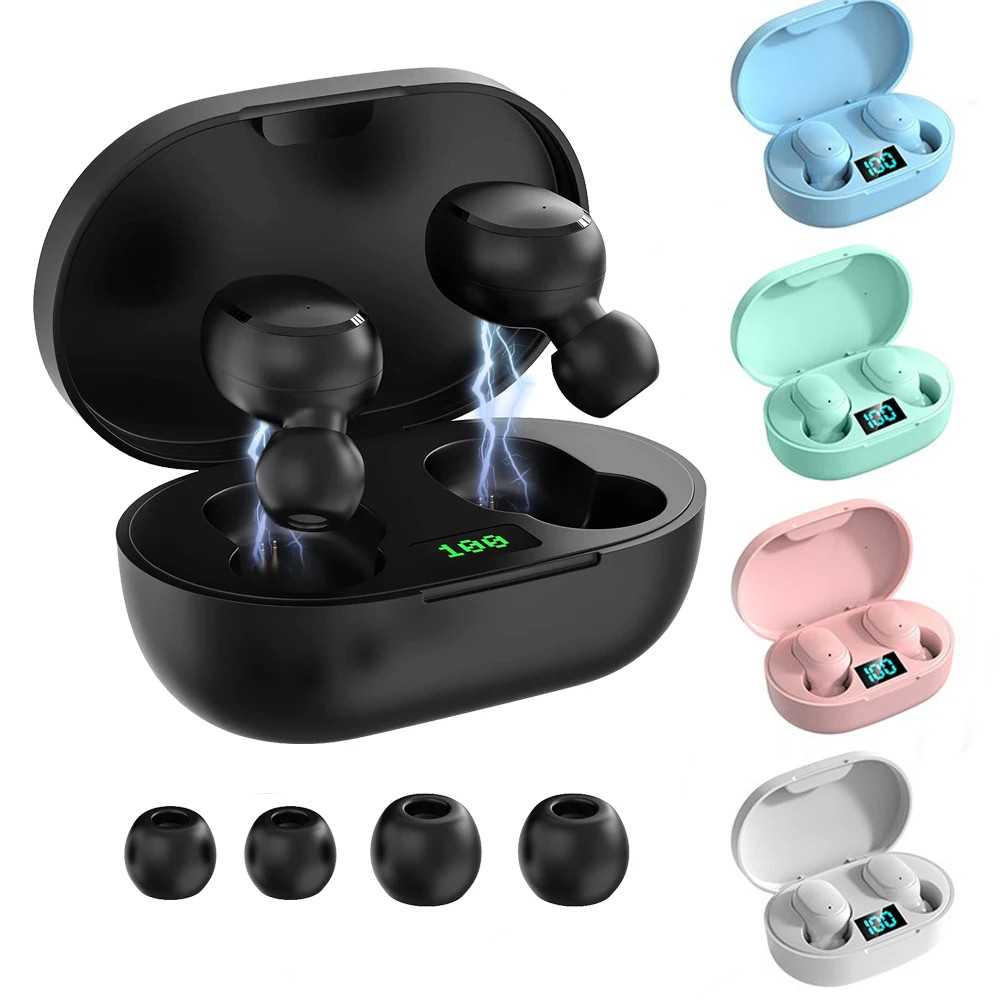 

TWS Wireless Bluetooth Earphone With Microphone Charging Box Fone Wireless Headphone For iphone Samsung Huawei Sport Earbuds