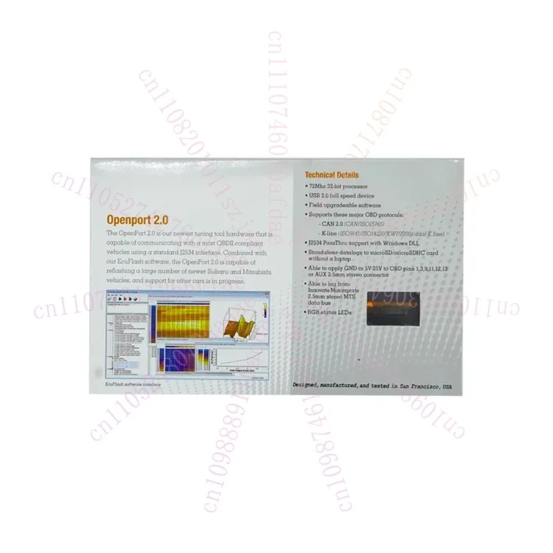 Фото Оригинальный адаптер Tactrix Openport 2.0 J2534 для работы с PCM Flash, MMC Flash, Bit Box, Chiploader, Multiflasher, в комплекте с программным обеспечением №3