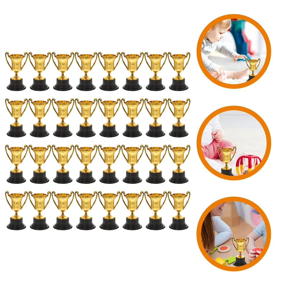 

Party Trophy Toy Decorative Small Miniature Props Reward Race Game Plastic Models Football