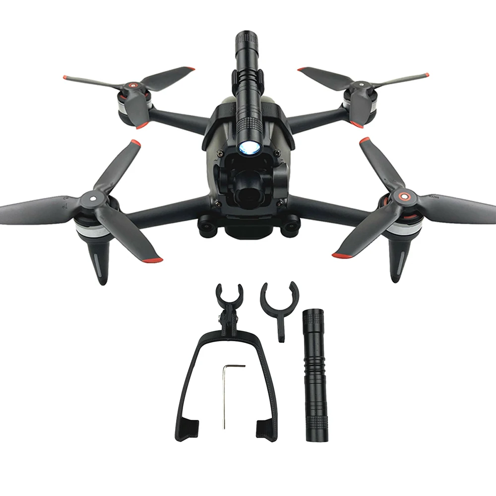 

Ночсветильник для дрона с держателем, ламсветильник для защиты от столкновений, с s-образным креплением, комплект аксессуаров для DJI FPV