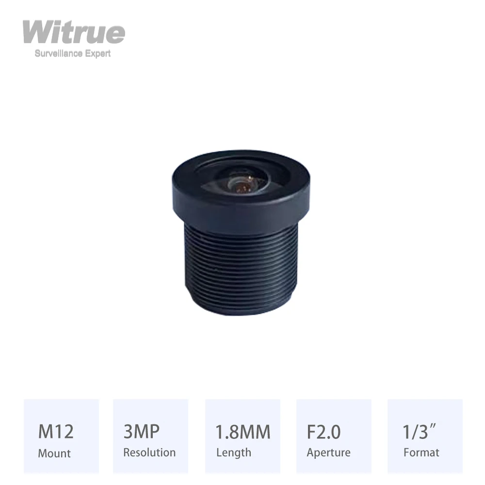 

Объектив рыбий глаз Witrue 3Мп F2.0 1,8 мм