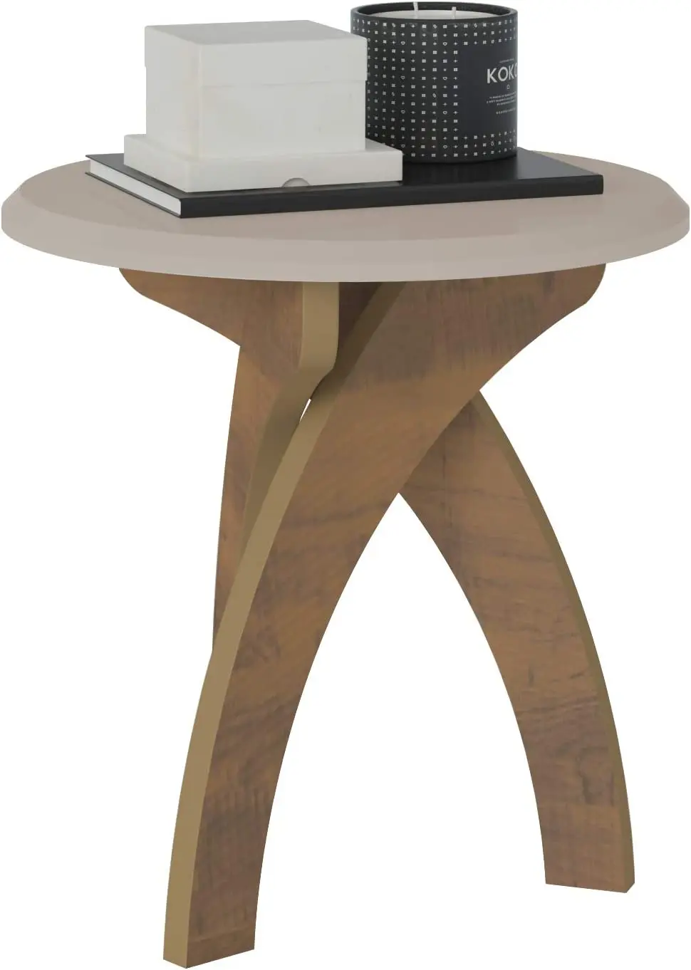 

100% MDF JADE Pine color coffee table with Off white - Dining Table Computer Desk Wooden Table Living Room Bedroom Coffee Table