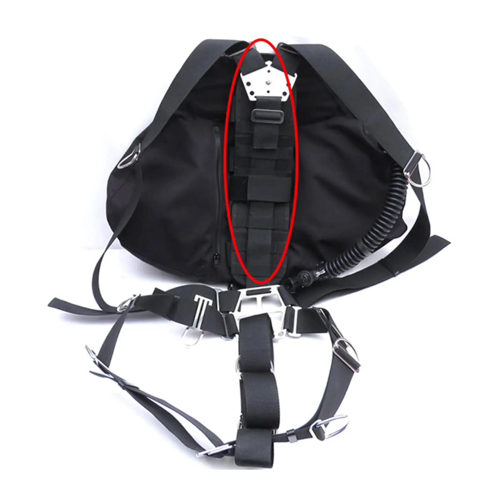 Durable Scuba Diving Weight Pocket with Assembling Gromment Dive Equipment Side BCD Mount for Scuba Diving Snorkeling