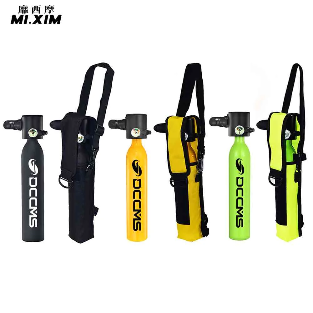 0.5L Mini Scuba Diving Equipment Scuba Tank Diving Bottle Oxygen Cylinder Snorkeling Set Portable Oxygen Tank Diving Equipments