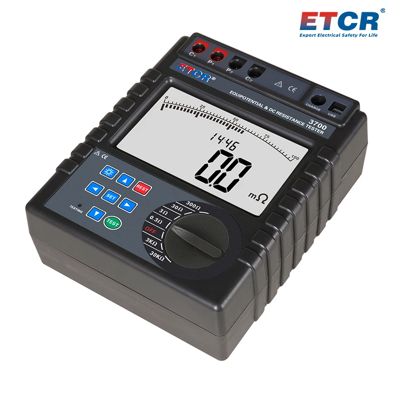 ETCR3700 Интеллектуальный многофункциональный тестер сопротивления оборудованного