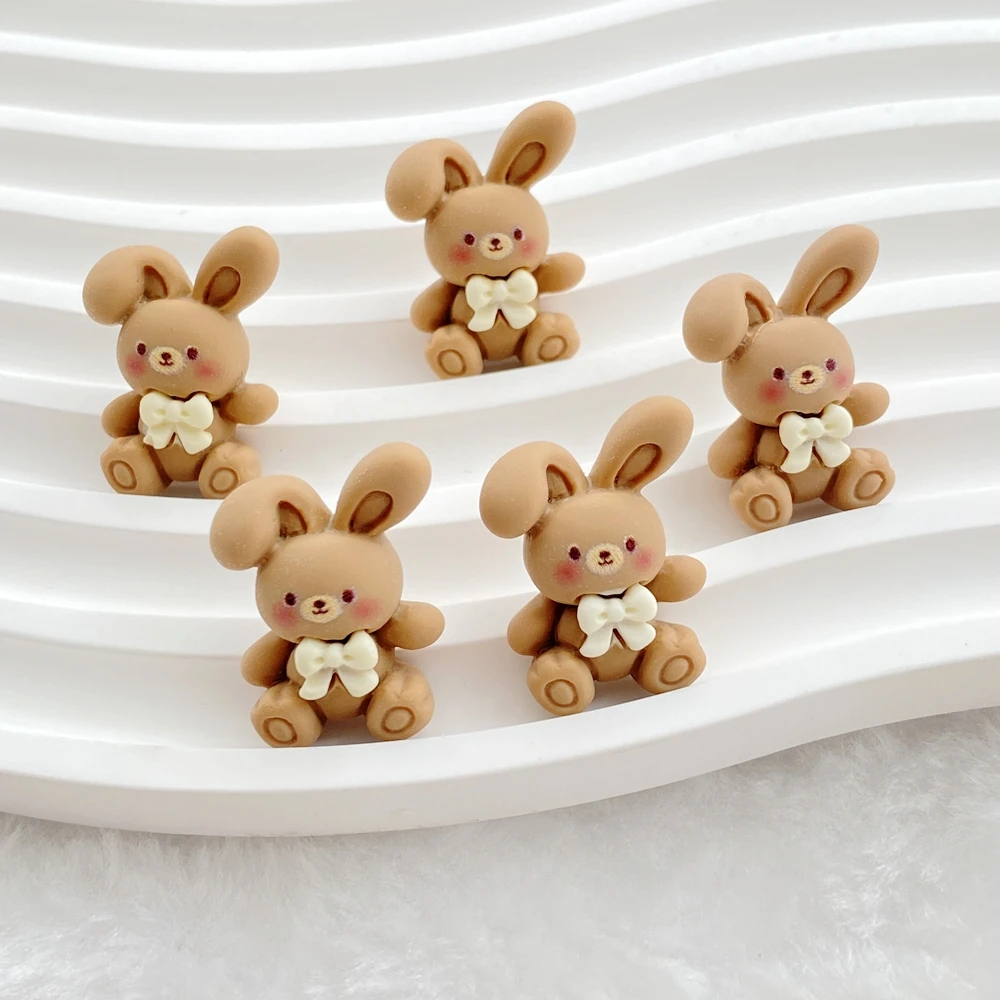 Фигурки медведя и кролика из резины TSXJY