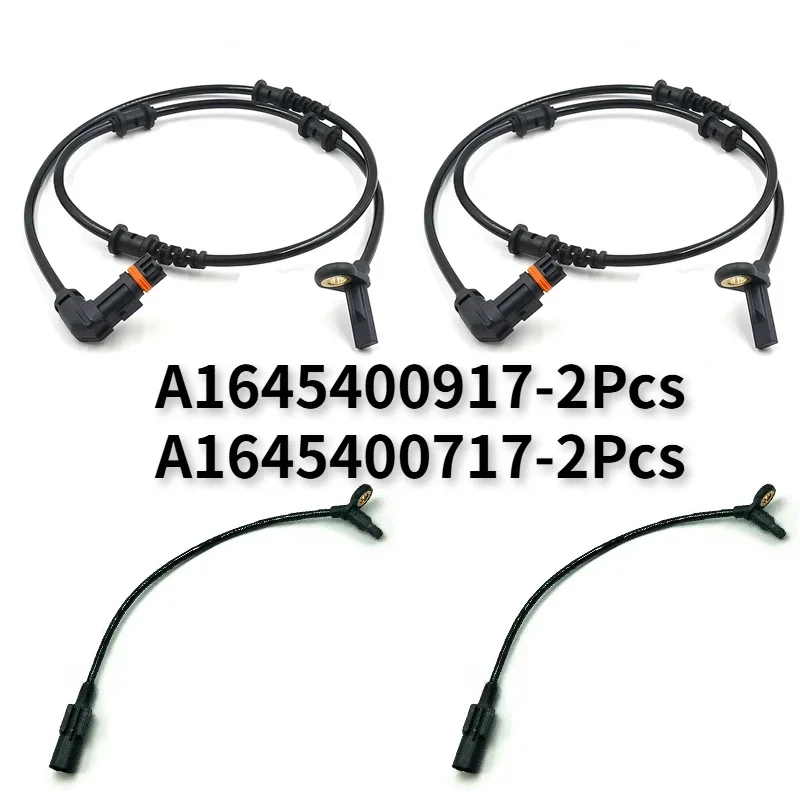 

4шт передний задний L/R A 1645400717 A 1645400917 A 1644408339 Для Mercedes-Benz X164 W164 W251 W251 Датчик скорости колеса ABS A 1644408339