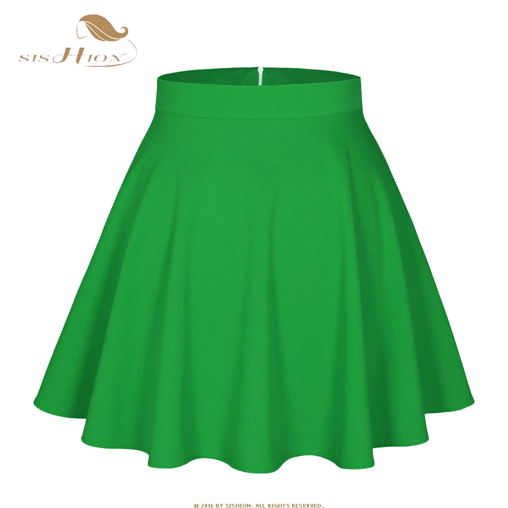 

Женская короткая юбка с высокой талией, 15 карамельных цветов