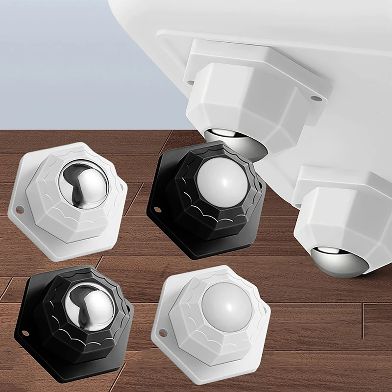 1/4 шт. универсальные мини-ролики из нержавеющей стали