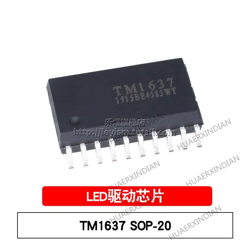 

10PCS New and Original TM1637 SOP-20 LED