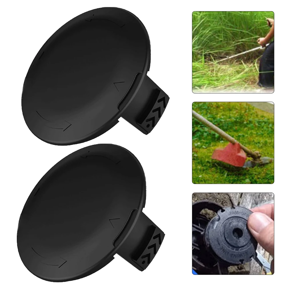 

2pcs Replacement Spool Cap Cover For Homelite AC41HCA UT41112 Electric Trimmer Yard Garden Outdoor Living Lawn Mower Parts