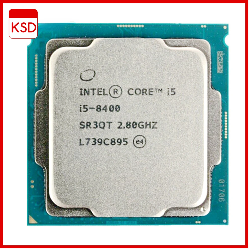 

Intel Core i5-8400 i5 8400 2.8 GHz Six-Core Six-Thread CPU Processor 9M 65W LGA 1151