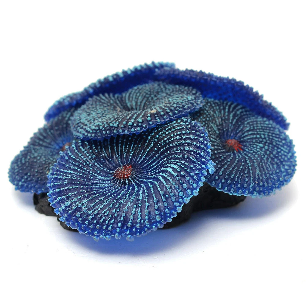 

Aquarium Fish Tank Artificial Soft Flexible Plant Coral Aquarium Decor Simulation Resin Coral Wall