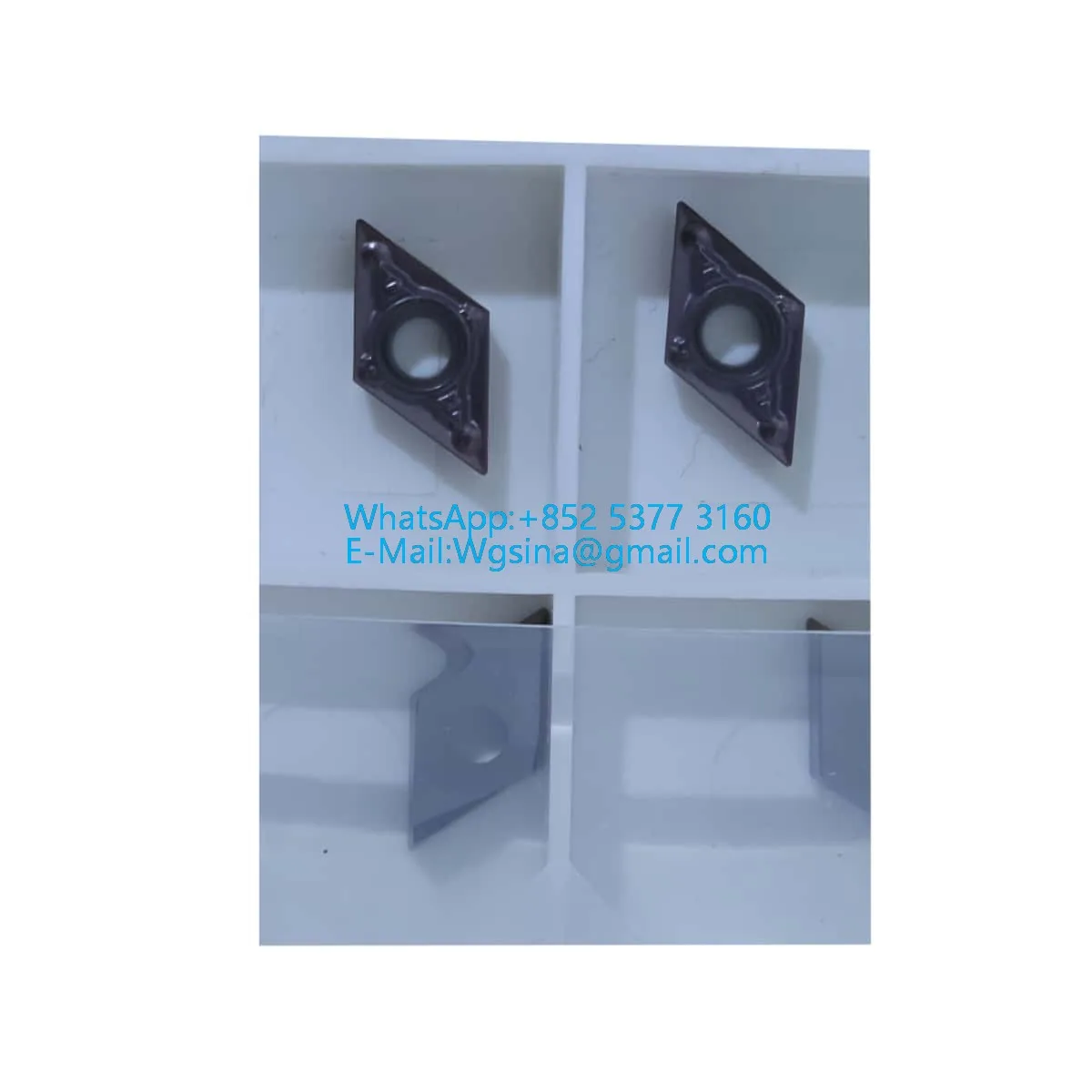 Фото Токарные пластины HOOGUU DCMT070204 DCMT070208 JHQ JMQ HG630 HG640 HG830 HG920 HG950 для токарных станков с ЧПУ №2