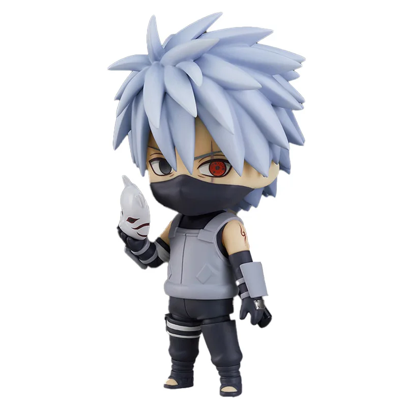 

Фигурки героев Аниме Наруто: Shippuden Hatake Kakashi Nendoroidos Q-version, милые коллекционные модели, игрушки, подарок для детей