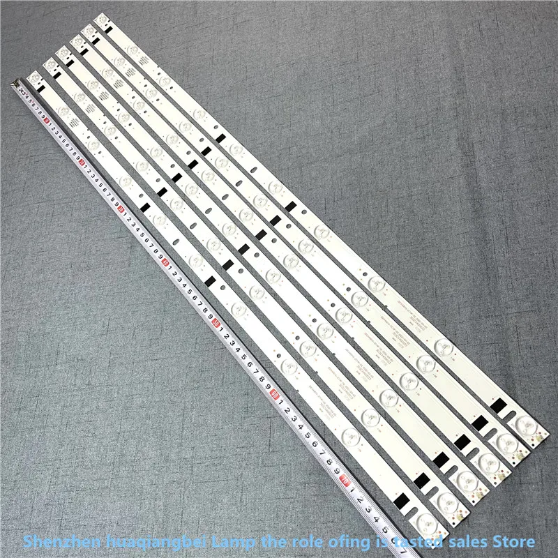 

10LED LED Backlight Strip For TELEFUNKEN TF-LED40S28T2 HL-00400A28-1001S-01 CXD400410000-X3 YAL03-01035280-05 78.6CM 3V