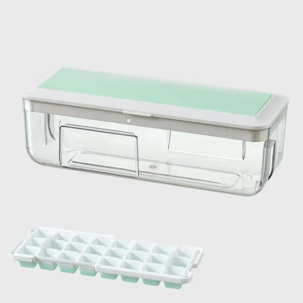 

Wide Application with Lid Square Ice Maker Kitchen Bar Tool Household Accessories