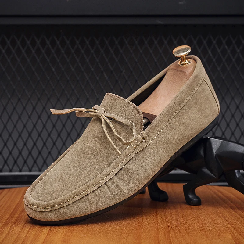 Casual Shoes Men's Flats Non-slip Driving Shoes Soft Moccasins Boat Shoes