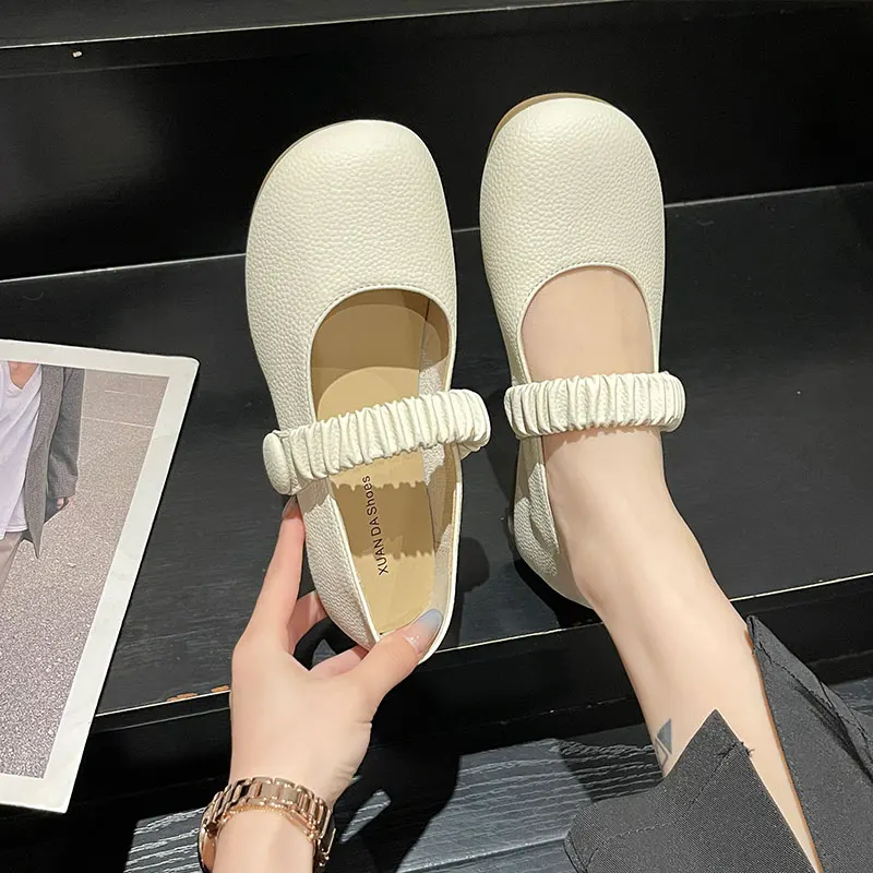 

Shoes Woman Comfortable And Elegant Female Footwear Casual Sneaker Soft Modis Clogs Platform Round Toe Dress Retro Moccasin 2022