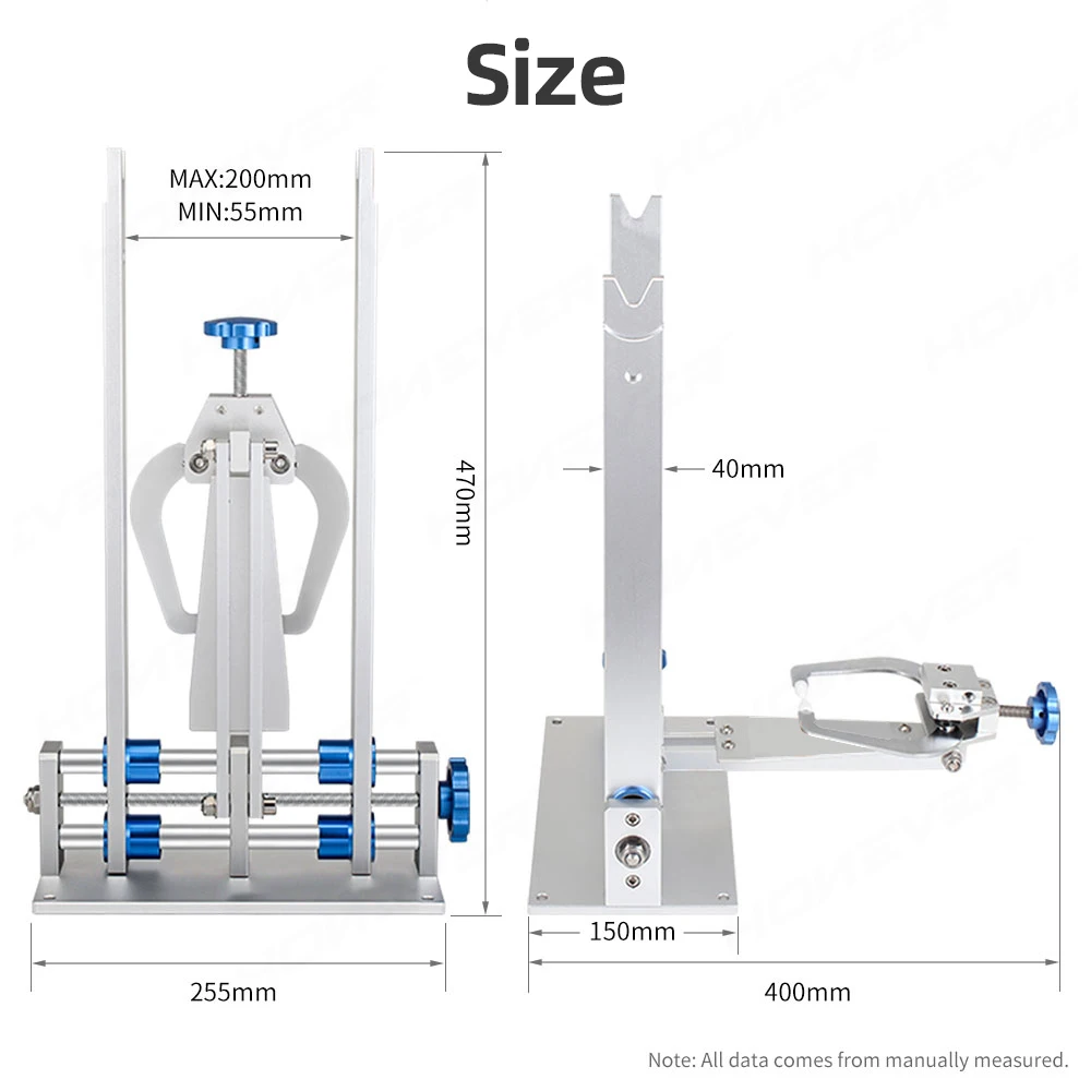 Профессиональная стойка для велосипедных колес с индикатором циферблата из