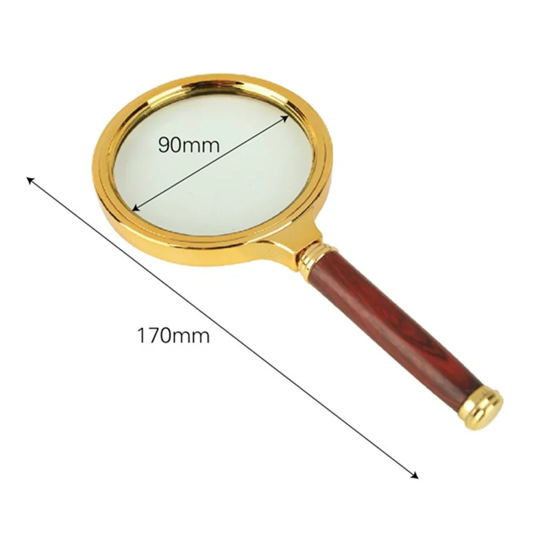 

MOONBIFFY Ручная лупа 10x 80 мм