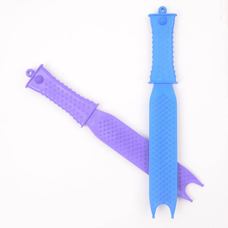 

1PC Multifunctional Silicone Fitness Massage Stick Meridians And Collaterals Scraping Board Clap Board