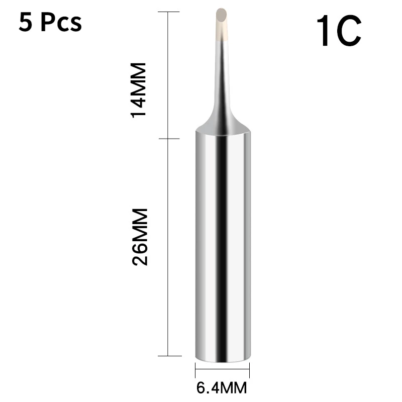

Наконечники для паяльника ZUIDID 900M-T, 5 шт.