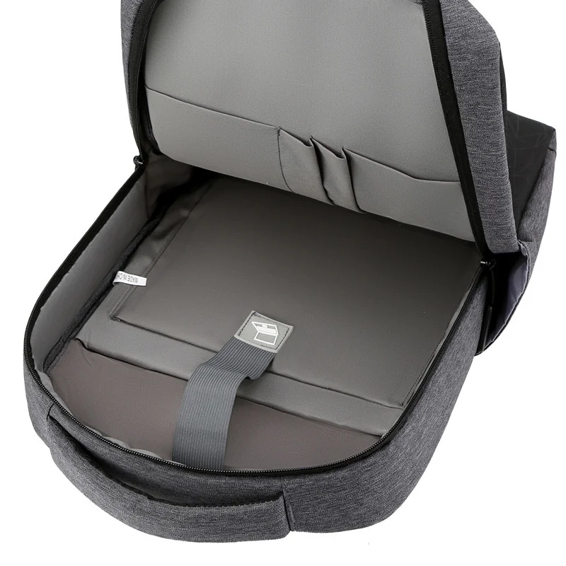 Men's business backpack customized waterproof computer student schoolbag backpack gift wholesale