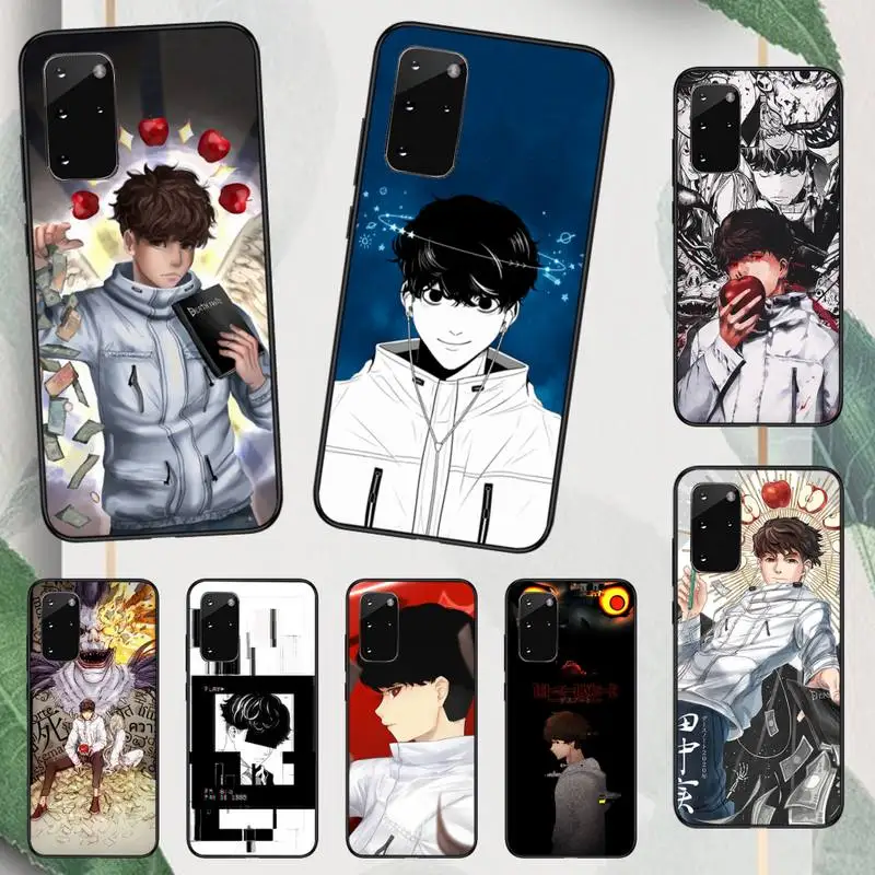 

Minoru Tanaka Death Note anime Phone Case For Samsung galaxy A S note 10 12 20 32 40 50 51 52 70 71 72 21 fe s ultra plus