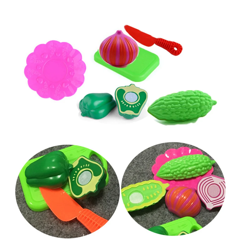 

12pcs Kitchen Cutting Toys Fruits Vegetables Pretend Play Set Cutting Toys Educational Toy for Kids
