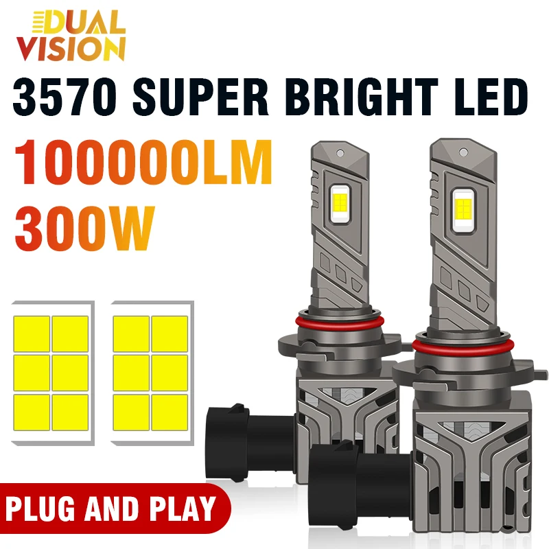 

Беспроводные Противотуманные фары Dualvision H11 Светодиодный, 9005 лм, дальний свет, ближний свет, лампы головного света H7 H4 H8 HB3 9006 HB4 3570 H9 H16 CSP Mini
