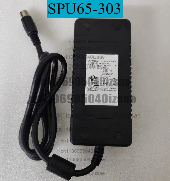 Фото SPU65-303 Блок питания 5V6A 15V3A-15V0.8A Блок питания с тремя выходами, пятиконтактная вилка, 65 Вт, функция включения, тест в порядке №1