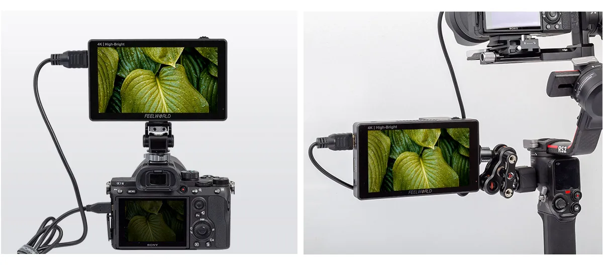 FEELWORLD LUT5E 5,5-дюймовый яркий 1600-нитовый сенсорный экран DSLR Dslr полевой монитор (art.: 3920ccc64f930) - 3920ccc64f930