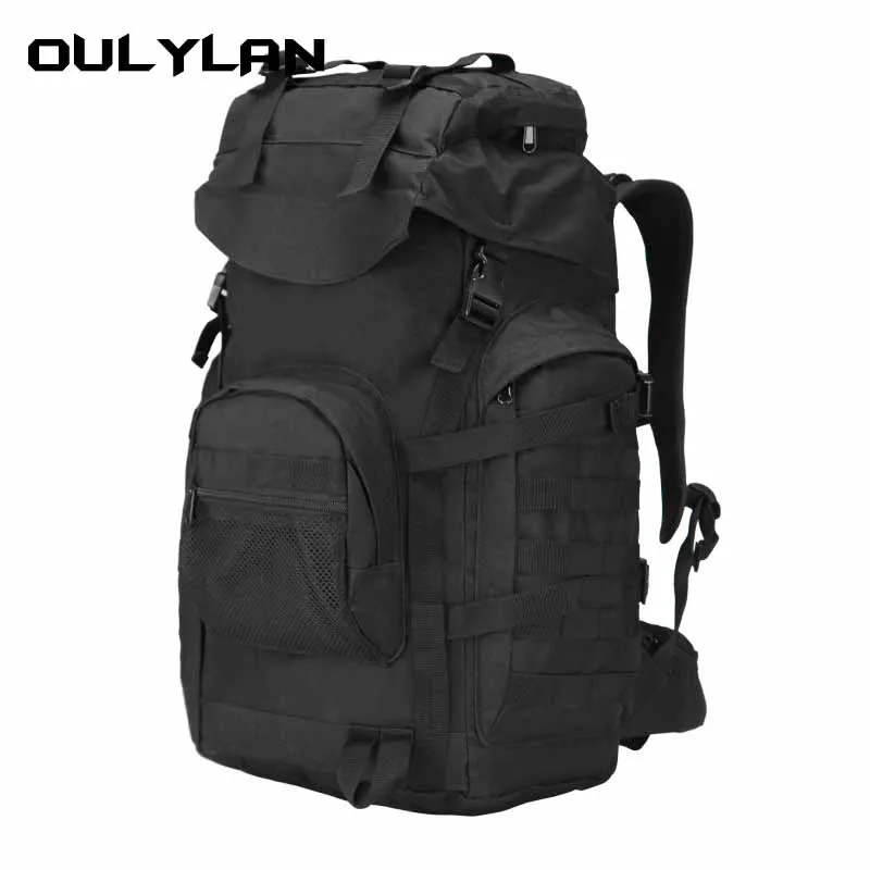 

Outdoor Camouflage Tactical Backpack 50L Sports Bag Upgrade Large Capacity Waterproof Climbing Mountaineering Hiking Bag