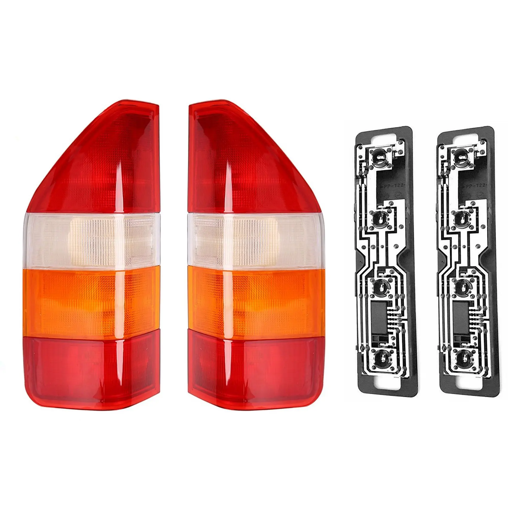 

Автомобильный левый + правый задний фонарь и Комплект печатной платы для Mercedes Benz Sprinter 1995-2006 сигнал поворота Стоп-сигнал